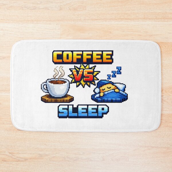Item preview, Coffee vs Sleep designed and sold by redsharkuk.