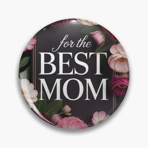 Item preview, Floral Best Mom Quote – Stylish Mother’s Day Artwork designed and sold by myforestfog.