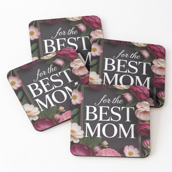 Item preview, Floral Best Mom Quote – Stylish Mother’s Day Artwork designed and sold by myforestfog.