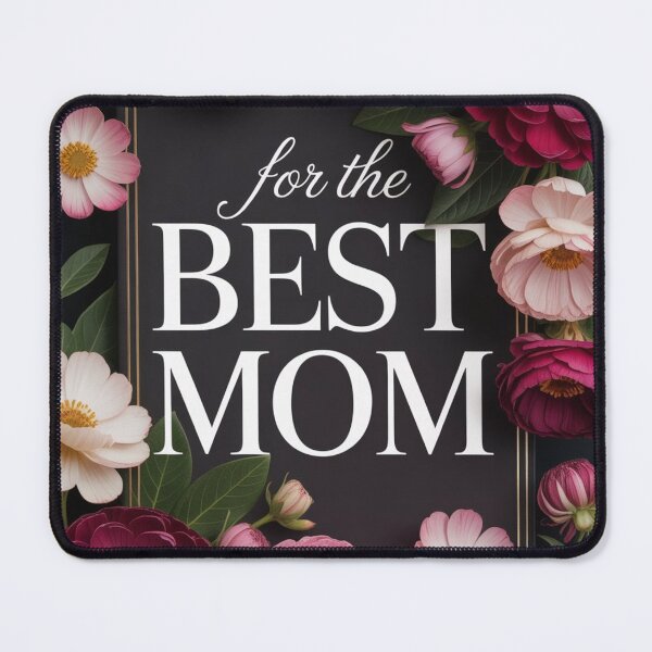 Item preview, Floral Best Mom Quote – Stylish Mother’s Day Artwork designed and sold by myforestfog.
