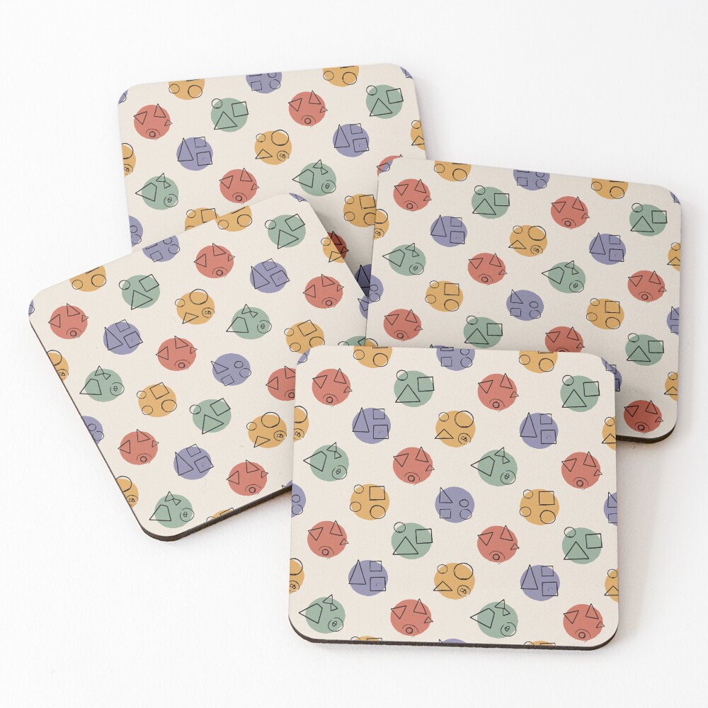 Item preview, Coasters (Set of 4) designed and sold by RidaSalArt.