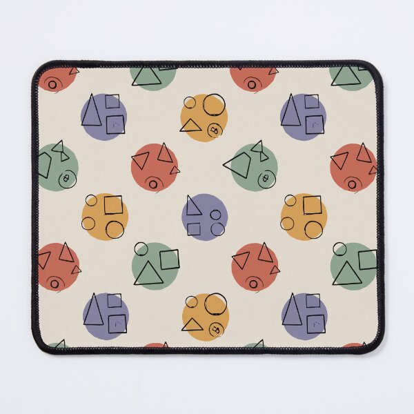 Item preview, Colorful Geometric Shapes Pattern designed and sold by RidaSalArt.