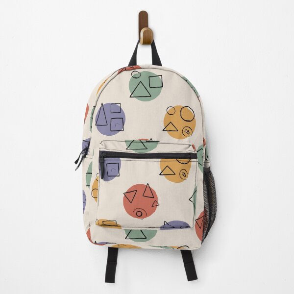 Item preview, Colorful Geometric Shapes Pattern designed and sold by RidaSalArt.
