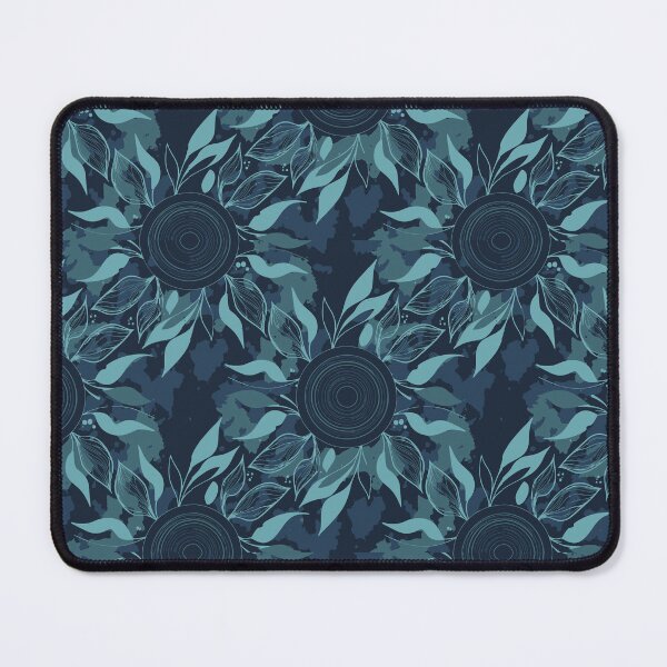 Item preview, Floral Mandala with Blue Hues designed and sold by RidaSalArt.