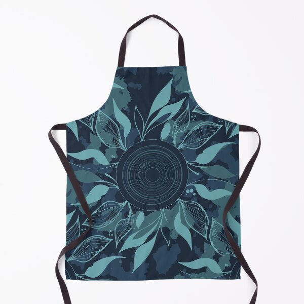 Item preview, Floral Mandala with Blue Hues designed and sold by RidaSalArt.