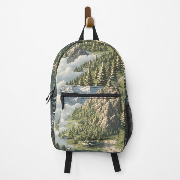 Item preview, Path to the summit, surrounded by clouds designed and sold by Mianku | Für das Leben.