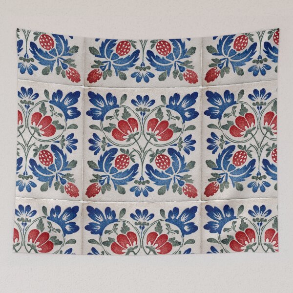 Item preview, Folk art strawberries designed and sold by MendaciousMina.