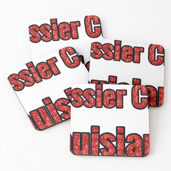 Item preview, Bossier City Louisiana City Name With Red Rhinestone designed and sold by TheIconSmith.