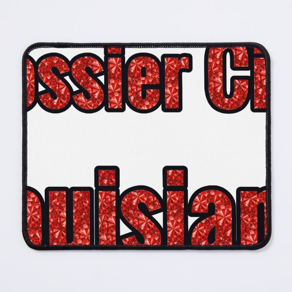 Item preview, Bossier City Louisiana City Name With Red Rhinestone designed and sold by TheIconSmith.