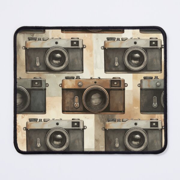 Item preview, Vintage Film Camera Retro Photography Pattern designed and sold by RidaSalArt.