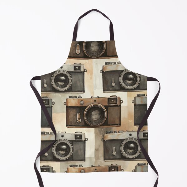 Item preview, Vintage Film Camera Retro Photography Pattern designed and sold by RidaSalArt.