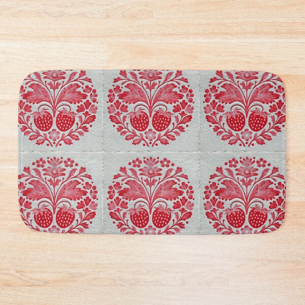Item preview, Folk art strawberries designed and sold by MendaciousMina.