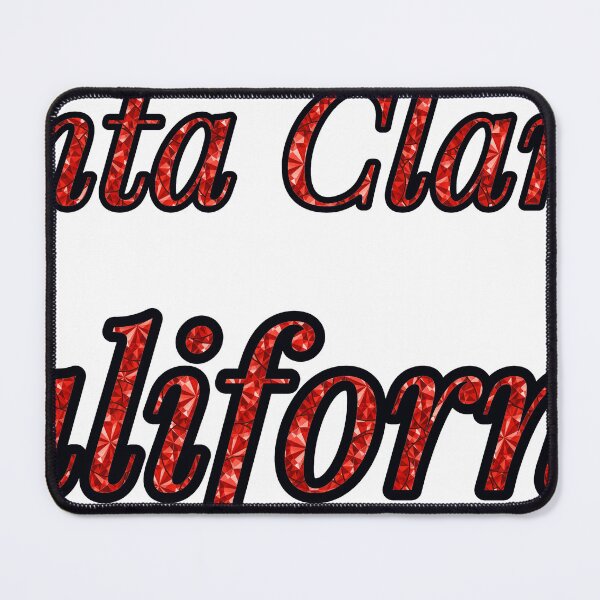 Item preview, Santa Clarita California City Name With Red Rhinestone designed and sold by TheIconSmith.