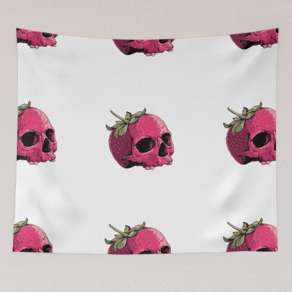 Item preview, Skull strawberry designed and sold by MendaciousMina.