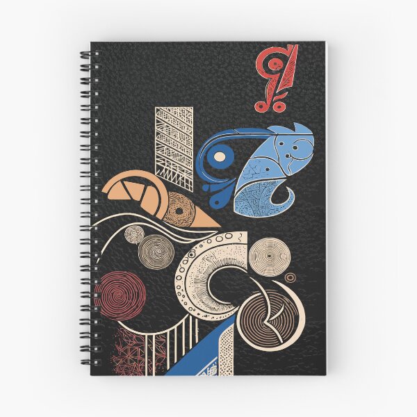 Item preview, Geometric Symbol Composition With Tribal Abstract Shapes designed and sold by RidaSalArt.