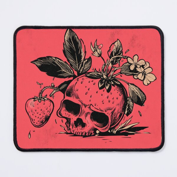 Item preview, Skull strawberry designed and sold by MendaciousMina.