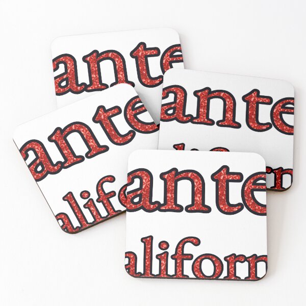 Item preview, Santee California City Name With Red Rhinestone designed and sold by TheIconSmith.
