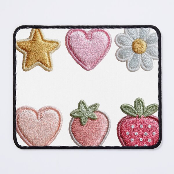 Item preview, Mini patches sticker pack, star ,strawberry, & daisy designed and sold by MendaciousMina.