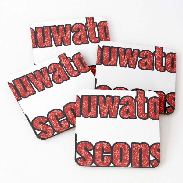 Item preview, Wauwatosa Wisconsin City Name With Red Rhinestone designed and sold by TheIconSmith.