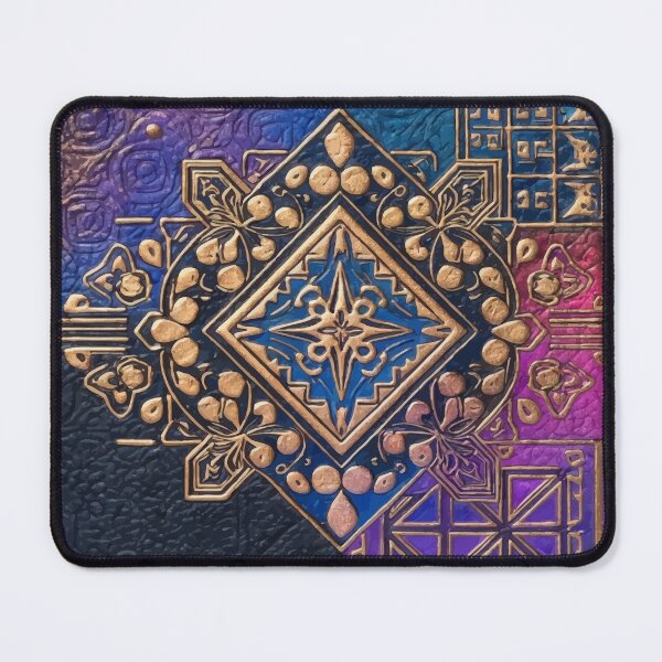 Item preview, Geometric Compass Mandala Pattern designed and sold by RidaSalArt.