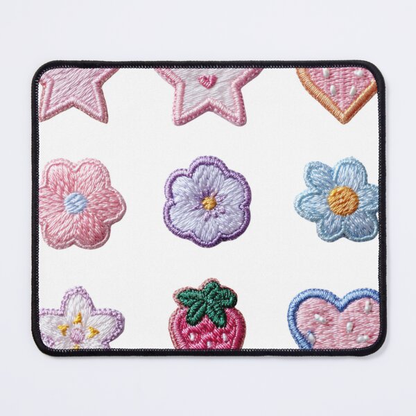 Item preview, Mini patches sticker pack, star ,strawberry, & daisy designed and sold by MendaciousMina.