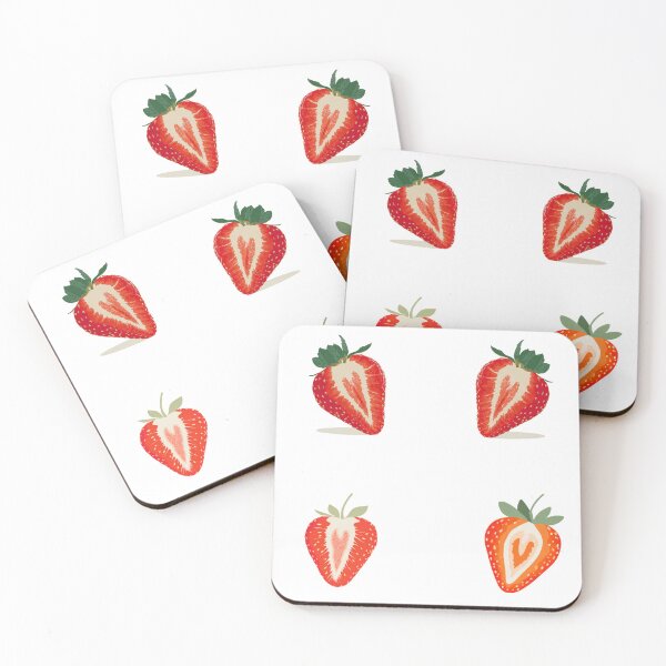 Artikelvorschau, Stickerpackung mit Mini-Erdbeerscheiben entworfen und verkauft von MendaciousMina.