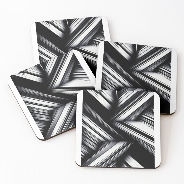 Item preview, Monochrome Speedline Geometric Impact designed and sold by RidaSalArt.