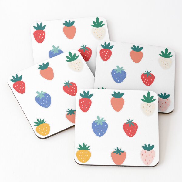 Item preview, Mini strawberry sticker pack designed and sold by MendaciousMina.