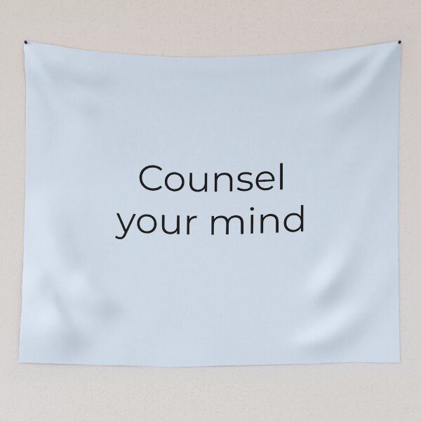 Item preview, Counsel your mind– Lawyer Mental Health & Attorney Humor Design designed and sold by Creations by lyne.