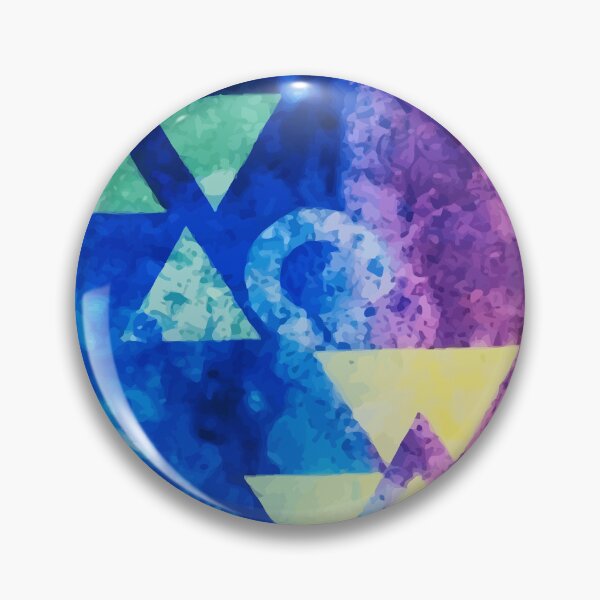 Item preview, Watercolor Geometric Triangle Harmony designed and sold by RidaSalArt.