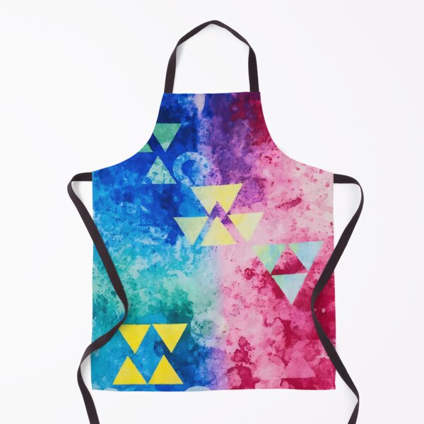 Item preview, Watercolor Geometric Triangle Harmony designed and sold by RidaSalArt.