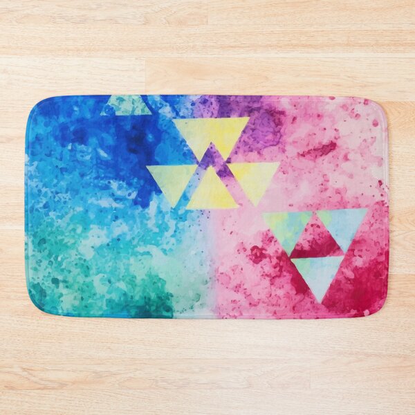 Item preview, Watercolor Geometric Triangle Harmony designed and sold by RidaSalArt.