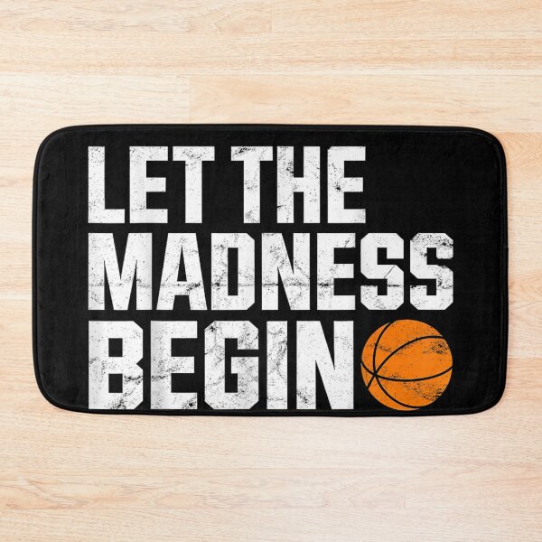 Item preview, Let The Madness Begin Basketball March Madness Vintage Distressed Sport Typography designed and sold by Capisedo.