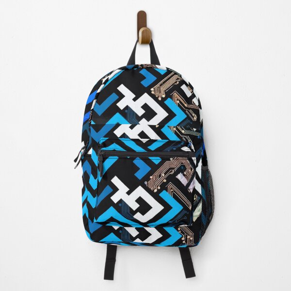 Item preview, Futuristic Tech Circuit Geometric Pattern designed and sold by RidaSalArt.