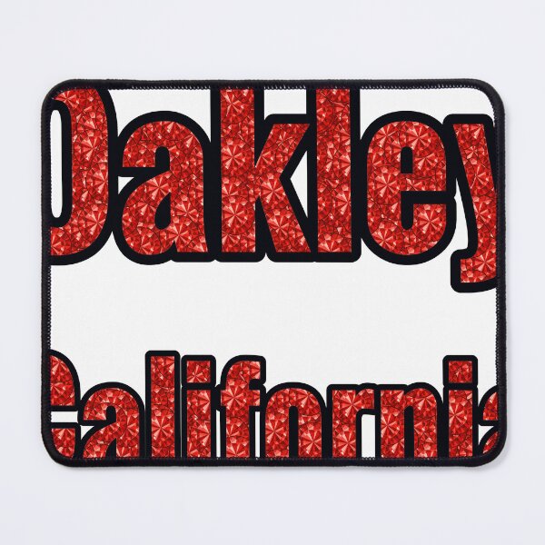 Item preview, Oakley California City Name With Red Rhinestone designed and sold by TheIconSmith.