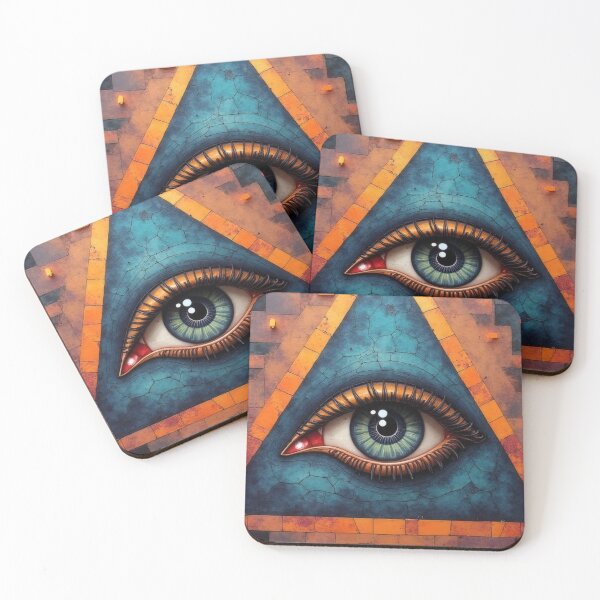 Item preview, The all-seeing eye in the pyramid designed and sold by Mianku | Für das Leben.