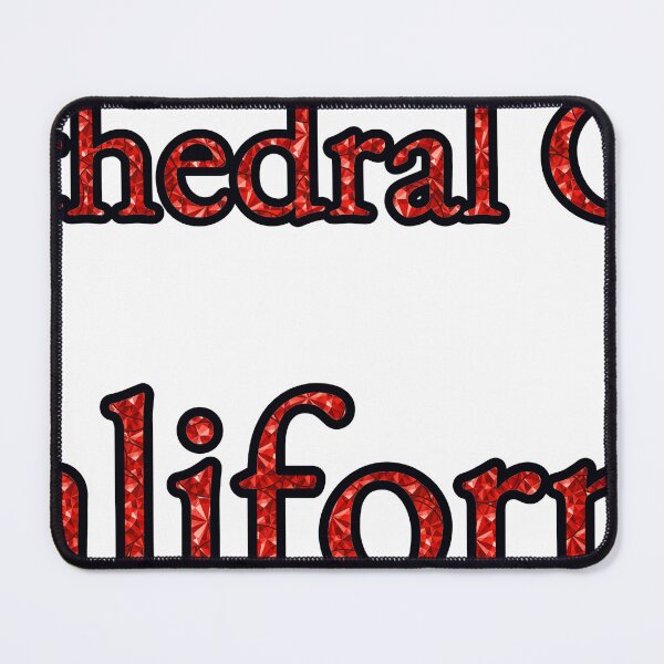 Item preview, Cathedral City California City Name With Red Rhinestone designed and sold by TheIconSmith.