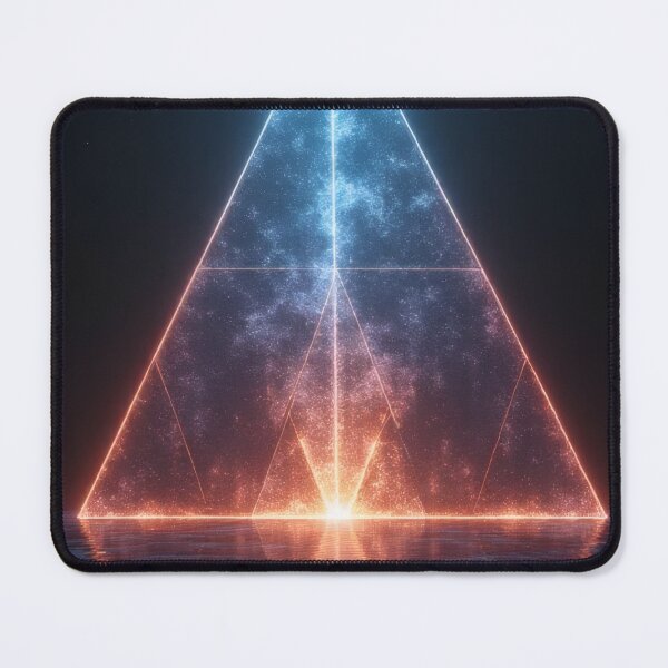 Item preview, Luminous pyramid reflected in water designed and sold by Mianku | Für das Leben.