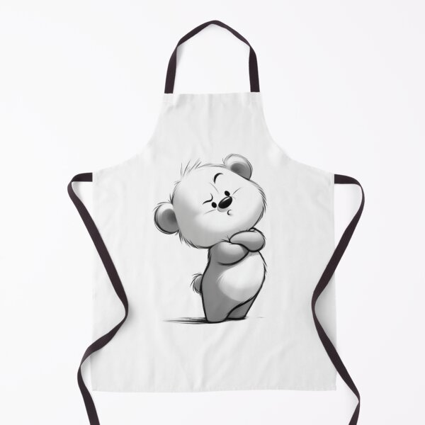 Item preview, Cute Minimal Teddy Bear Cartoon | Adorable Kawaii Bear Illustration | Soft Aesthetic Animal Design designed and sold by Aedition.