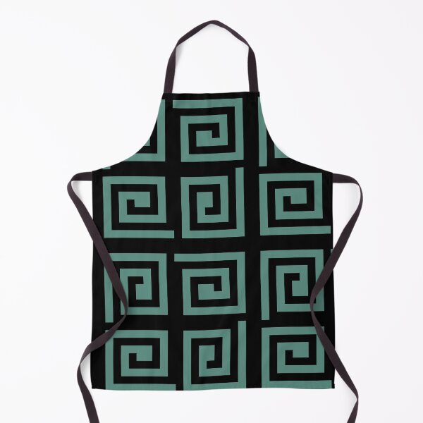 Item preview, Teal green geometric seamless repeating pattern designed and sold by SeamlessDsign.