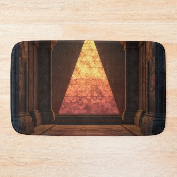 Item preview, Ancient passageway with illuminated pyramid designed and sold by Mianku | Für das Leben.