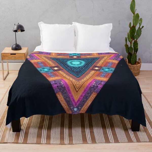 Item preview, Abstract triangle with luminous elements in space designed and sold by Mianku | Für das Leben.