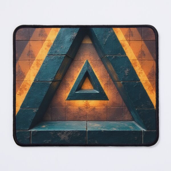 Item preview, Mystical Triforce glyph with a glowing edge designed and sold by Mianku | Für das Leben.
