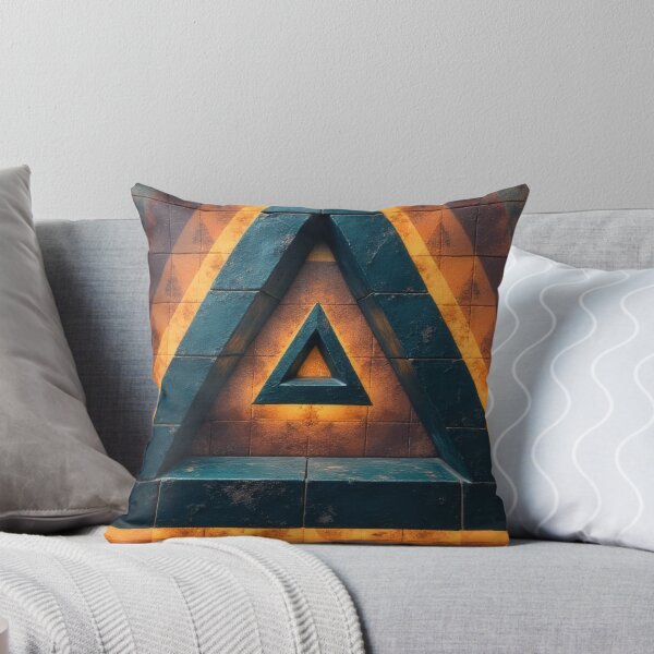 Artikelvorschau, Mystische Triforce-Glyphe mit glühendem Rand entworfen und verkauft von Mianku | Für das Leben.