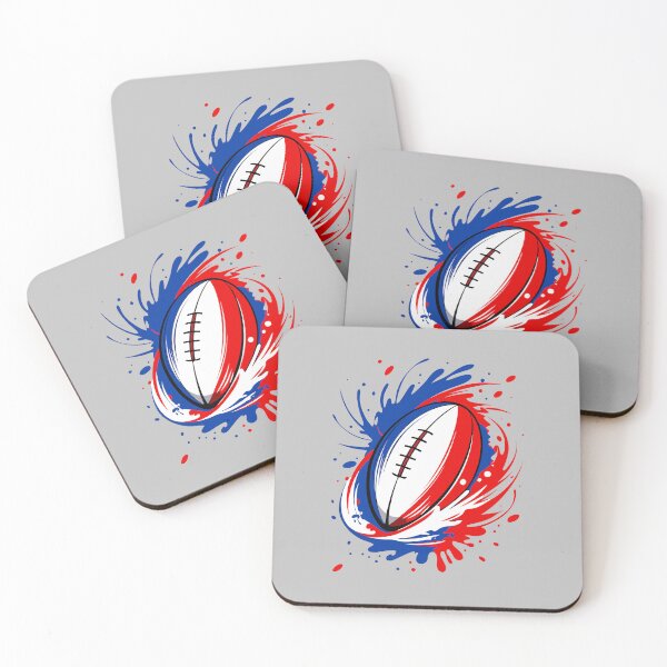 Item preview, Rugby Ball Paint Splash designed and sold by Text2tee.