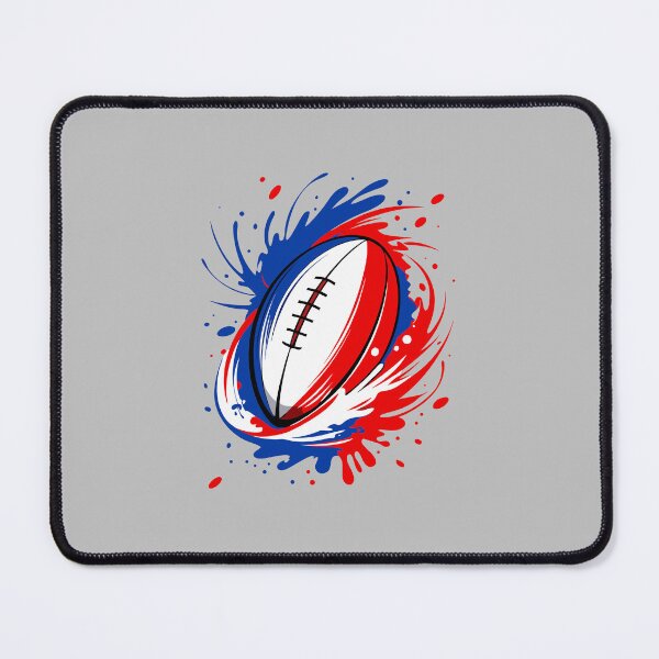 Item preview, Rugby Ball Paint Splash designed and sold by Text2tee.