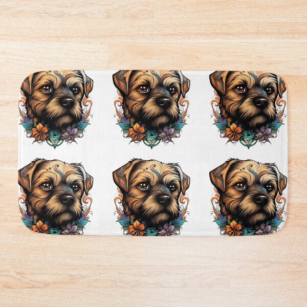 Item preview, Neo-traditional Border Terrier designed and sold by MendaciousMina.