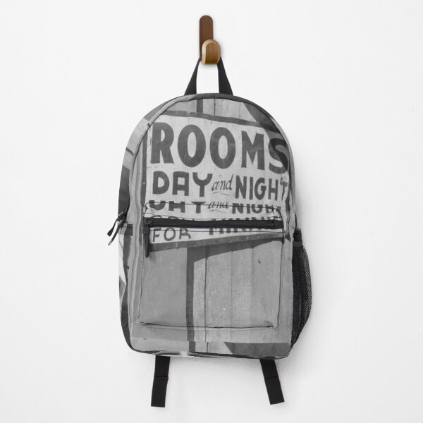 Item preview, Vintage Minnie's boarding rooms, Beale Street, Memphis, Tennessee black and white photographic art print designed and sold by Astrid Arkhangelsky.