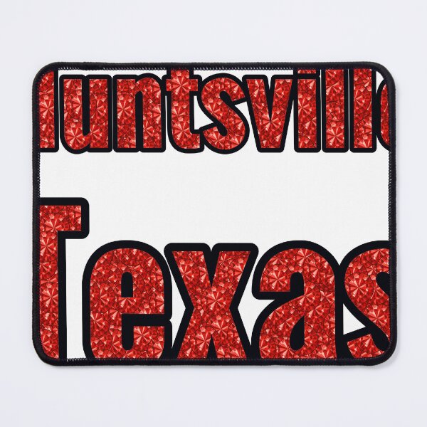 Item preview, Huntsville Texas City Name With Red Rhinestone designed and sold by TheIconSmith.