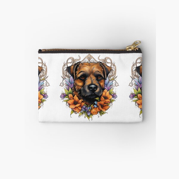 Item preview, Neo-traditional Border Terrier designed and sold by MendaciousMina.